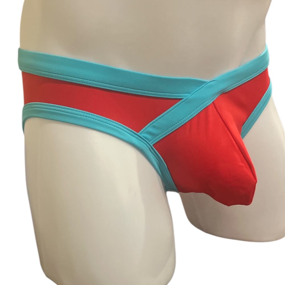Andrew Christian Dynamic Curve Bikini with ALMOST NAKED Red 2XL - Picture 5 of 8